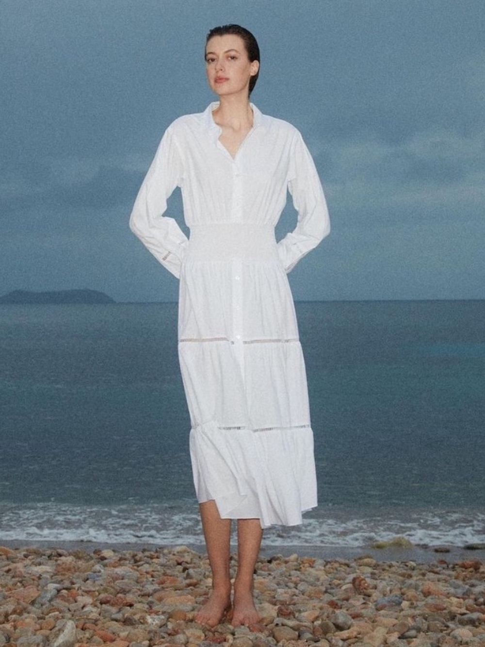 THAKOON WHITE 100% Cotton Dress, NWT SIZE 12
